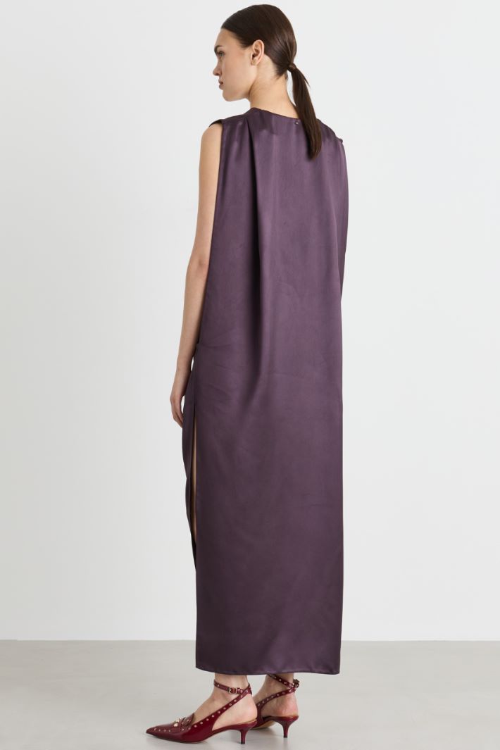 Wrap-panel dress - VIOLET - Intrend - 4