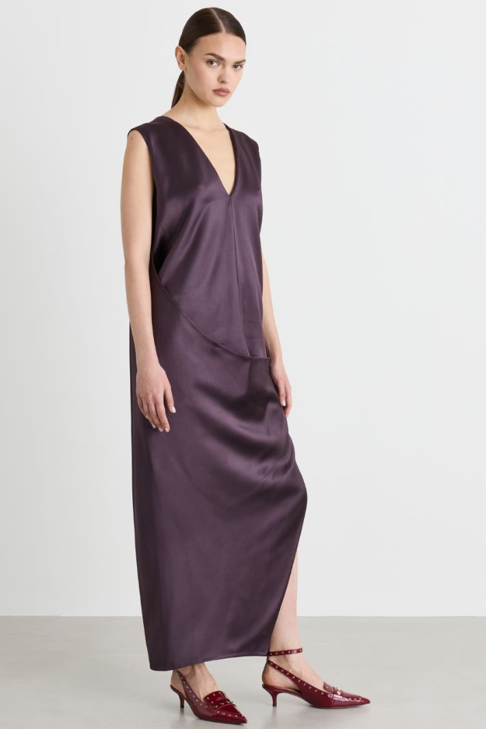 Wrap-panel dress - VIOLET - Intrend - 2
