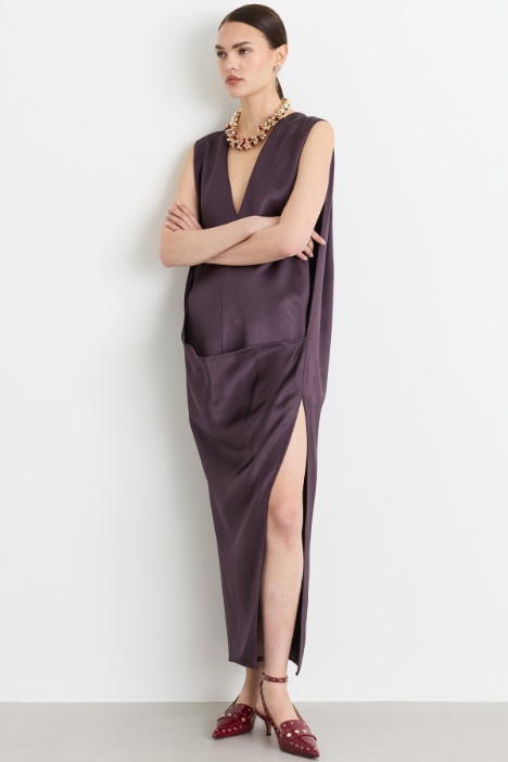 Wrap-panel dress - Intrend