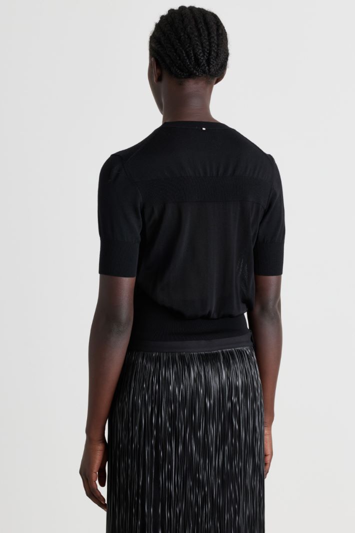 Maglia a manica corta - NERO - Intrend - 4