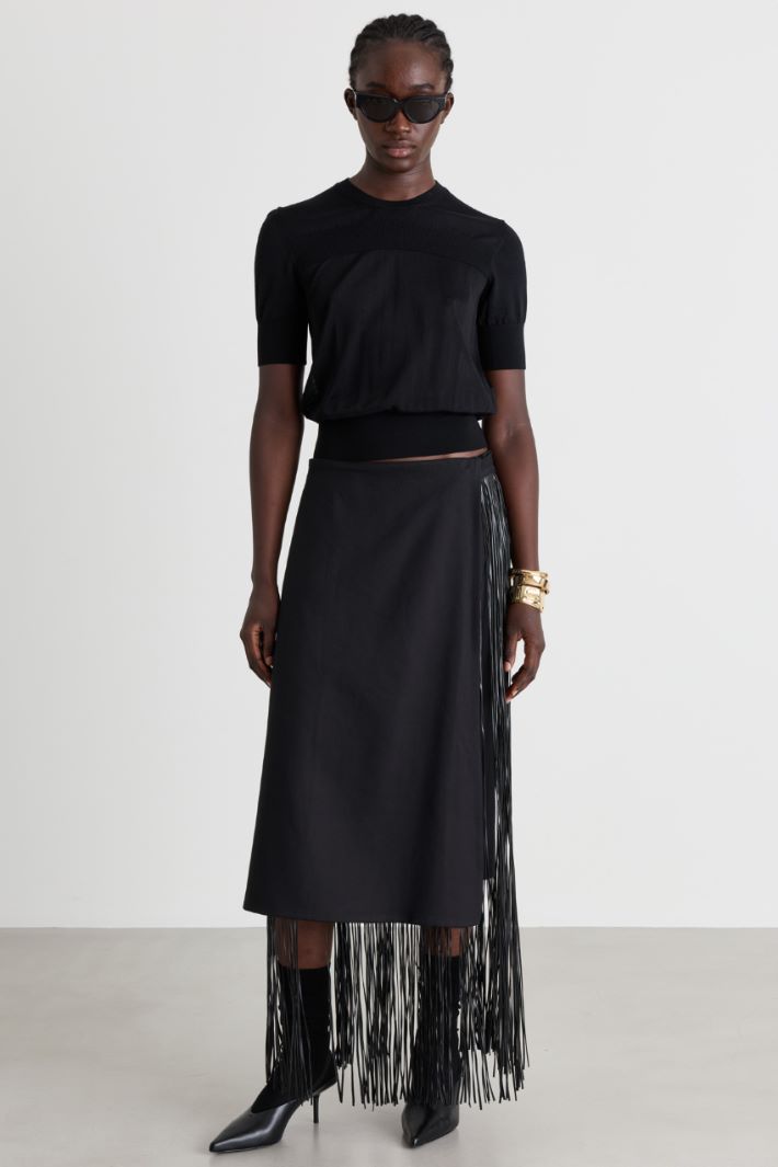 Maglia a manica corta - NERO - Intrend