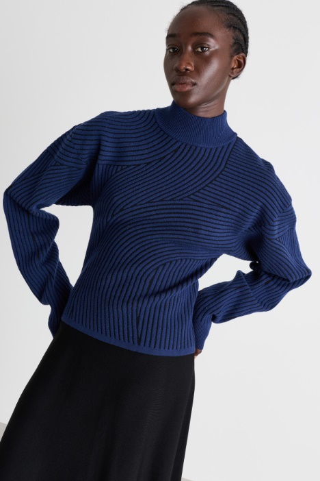 Maglia jacquard - Intrend