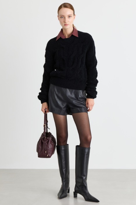 Maglia con trecce - Intrend