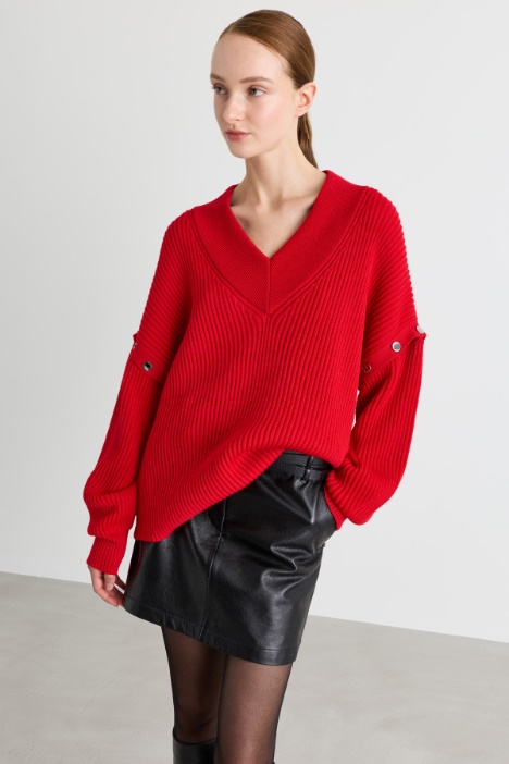 Pull oversize à manches amovibles - Intrend
