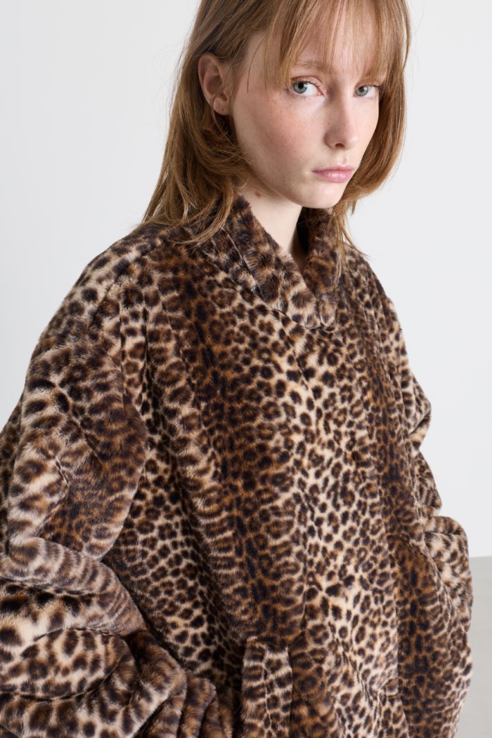 Animal print bomber jacket - ANIMAL - Intrend - 3