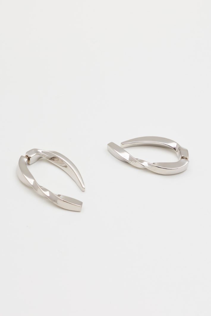 Geometrische Ohrringe - SILBER - Intrend - 2