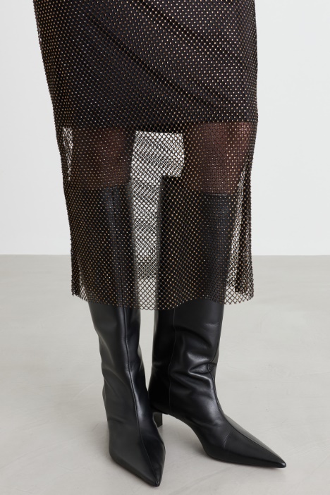 Longuette con strass