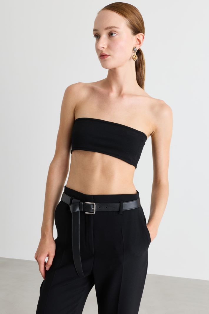 Bandeau bra - BLACK - Intrend - 3