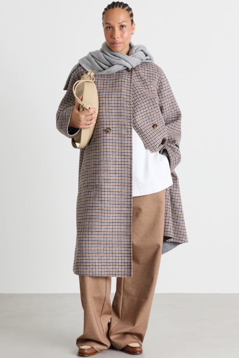Reversible double-faced coat - Intrend
