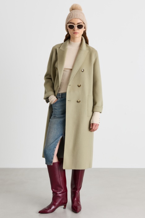 Manteau à revers en pointe - Intrend
