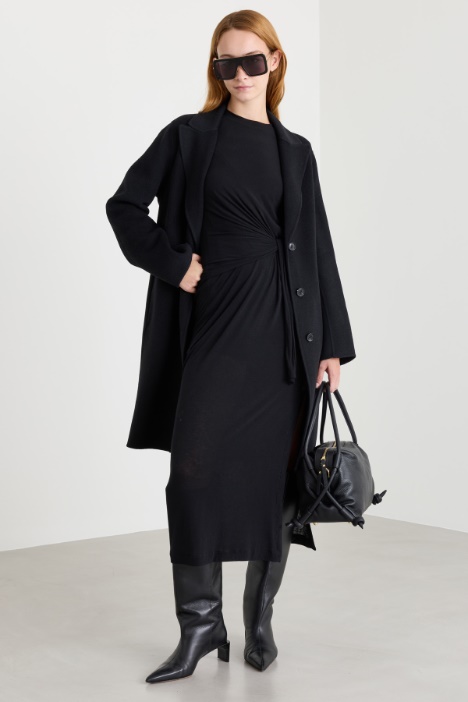 Belted double-faced coat - Intrend
