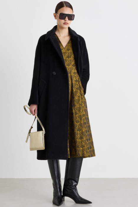 Cappotto doppiopetto in beaver - Intrend