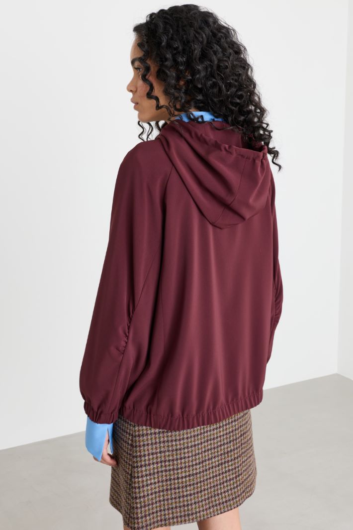 Blouson déperlant - BORDEAUX - Intrend - 4