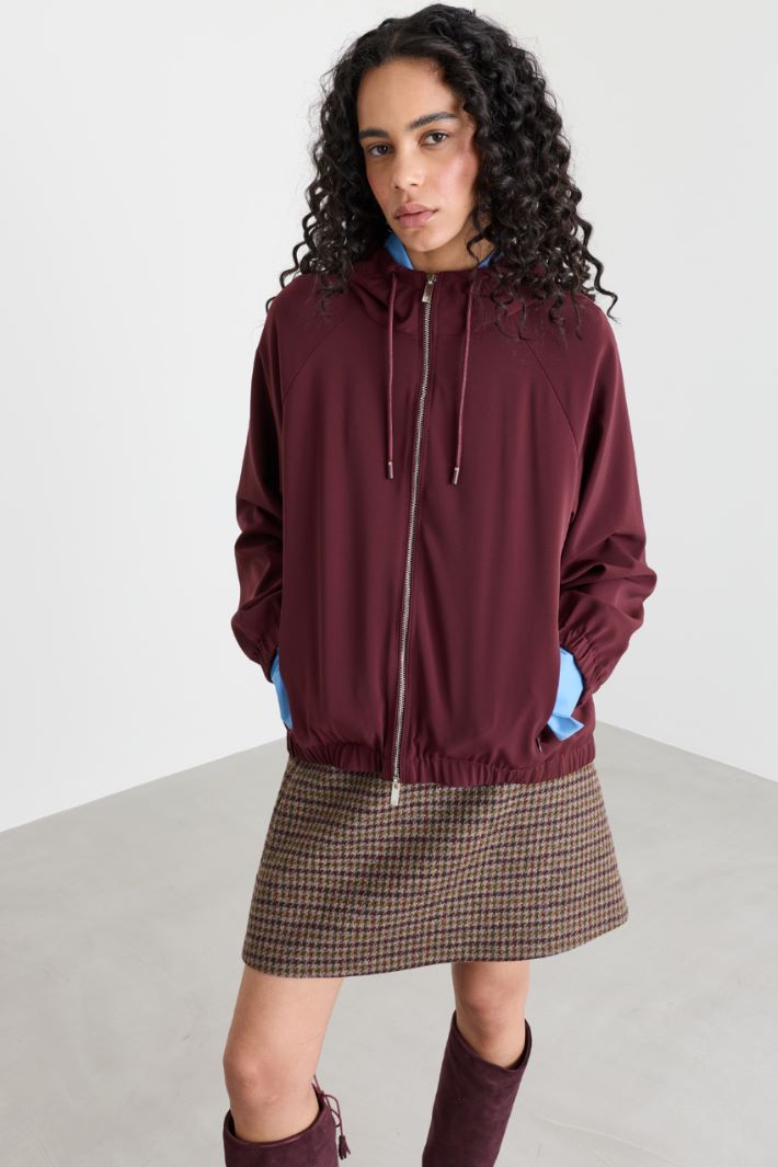 Blouson déperlant - BORDEAUX - Intrend - 2