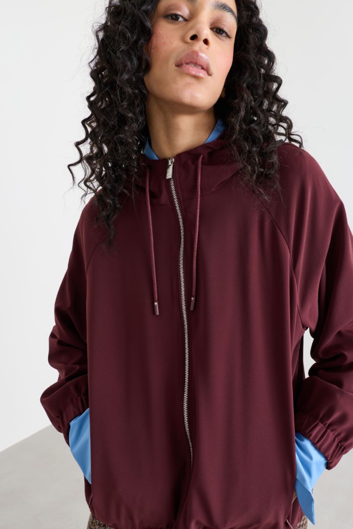 Blouson déperlant - BORDEAUX - Intrend - 3