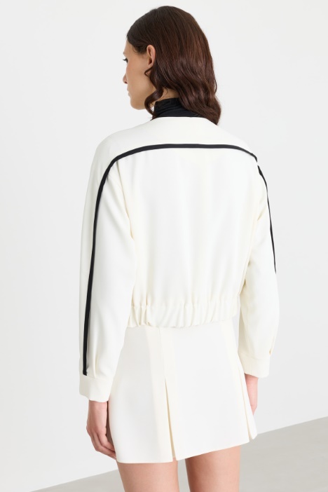 Bomber in raso