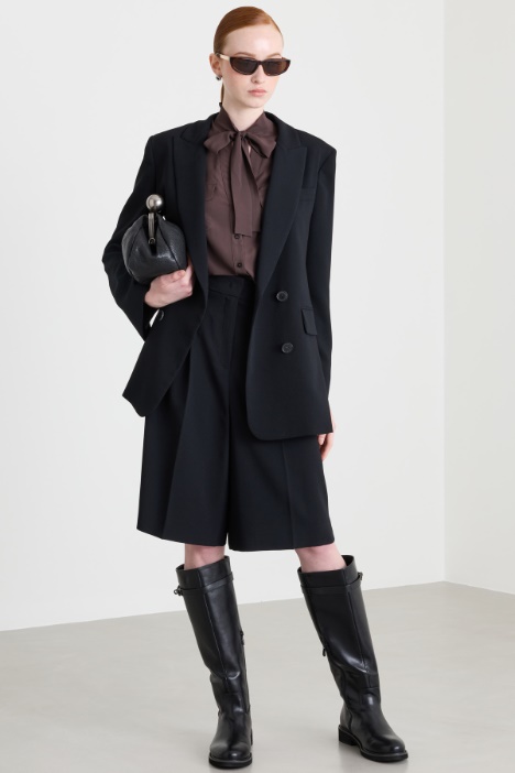 Blazer cruzado largo - Intrend
