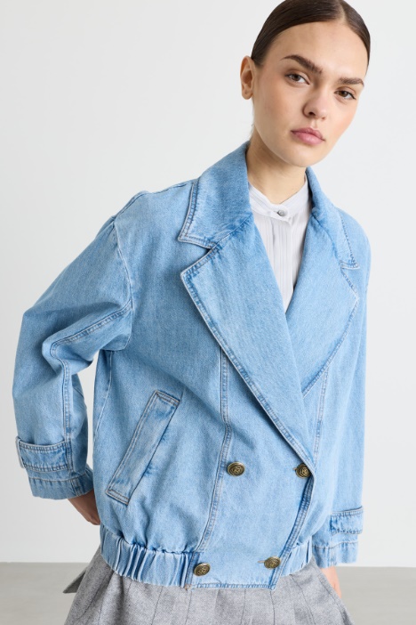 Blouson in jeans