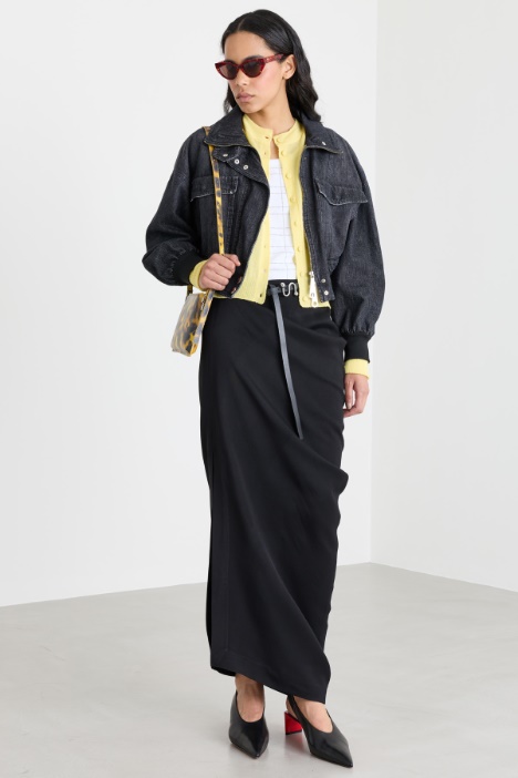 Bomber in jeans - Intrend