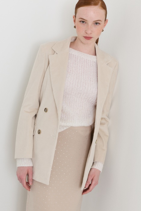 Corduroy blazer - Intrend