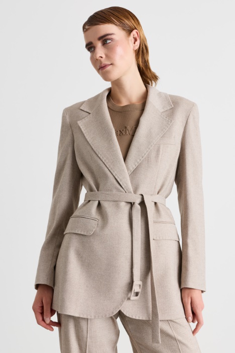 Belted blazer - Intrend