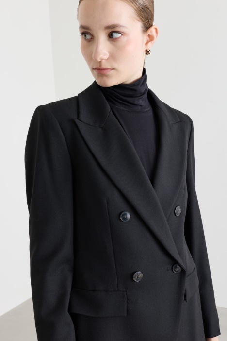 Blazer doppiopetto stretch