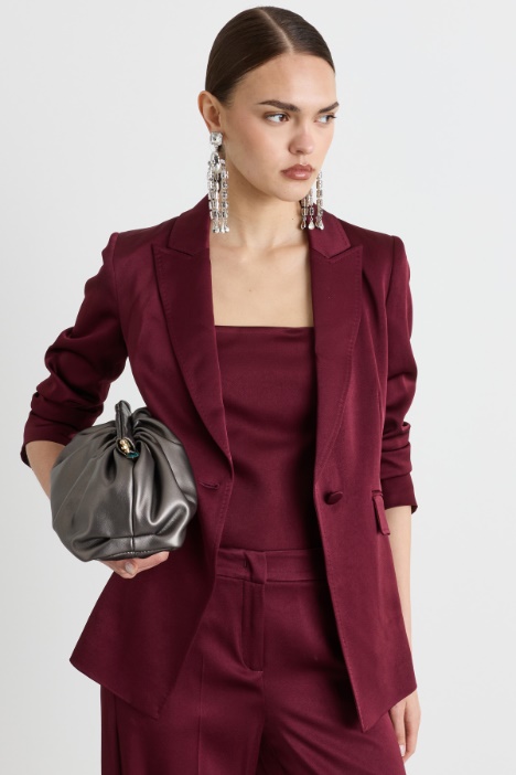 Satin Blazer - Intrend