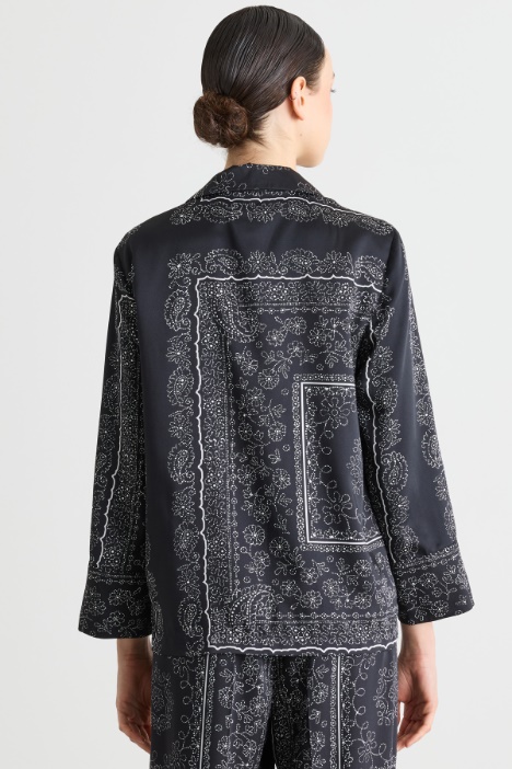 Printed Twill Jacket - Intrend