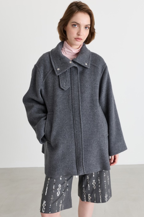 Manteau à col montant - Intrend