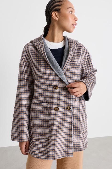 Reversible double-faced coat - Intrend