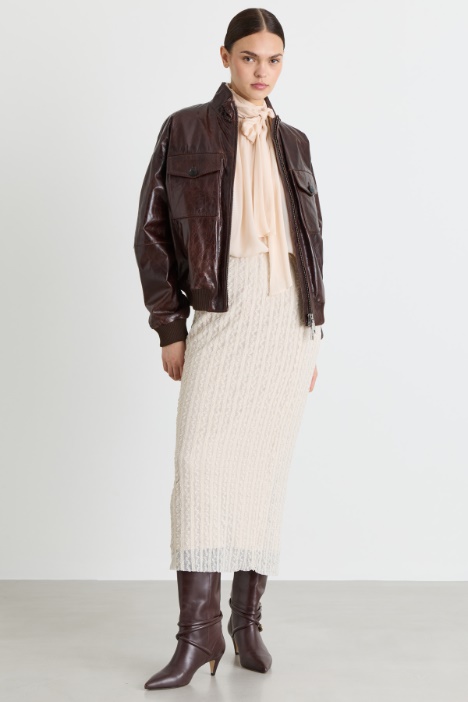 Blusa in georgette - Intrend