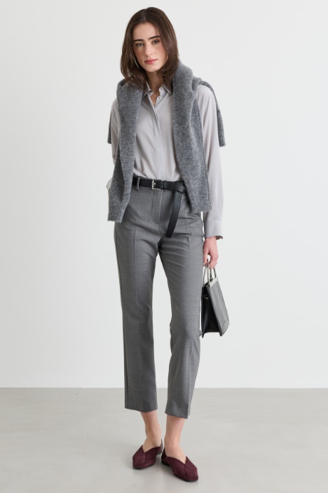 Camicia in crepe de chine - Intrend