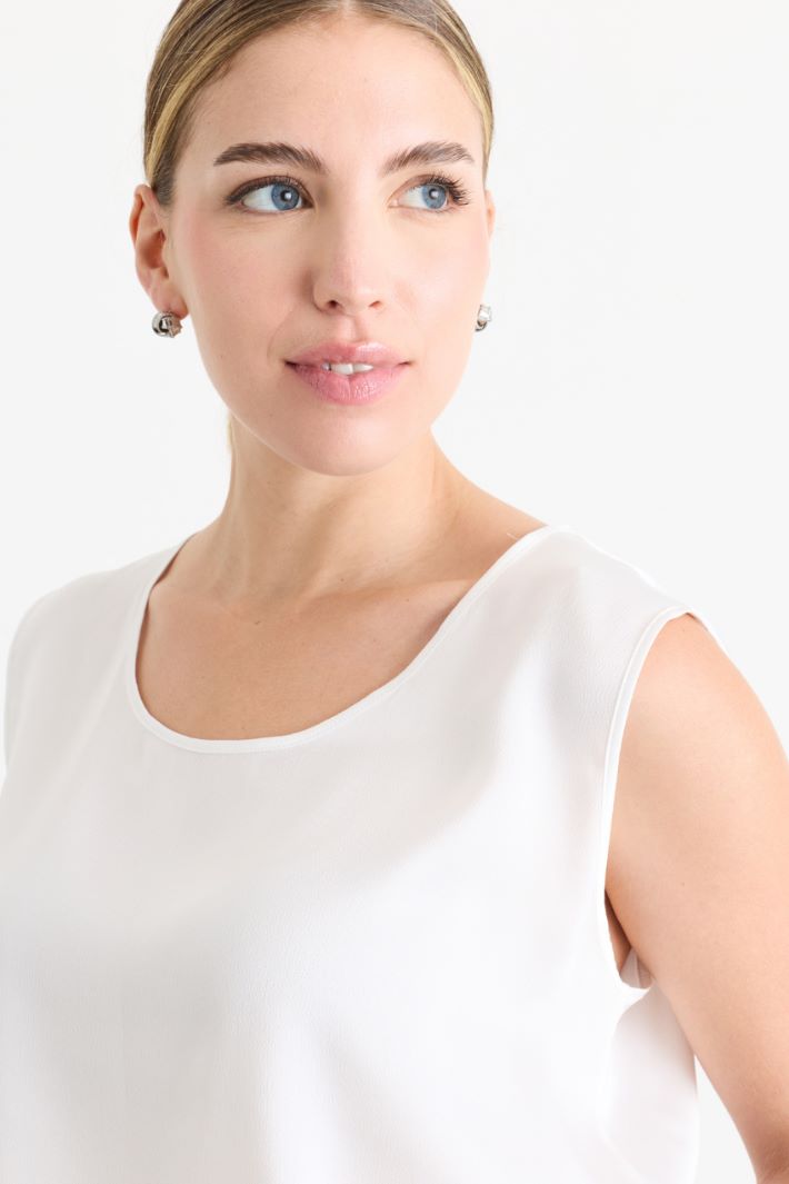 Top in raso - BIANCO - Intrend - 3