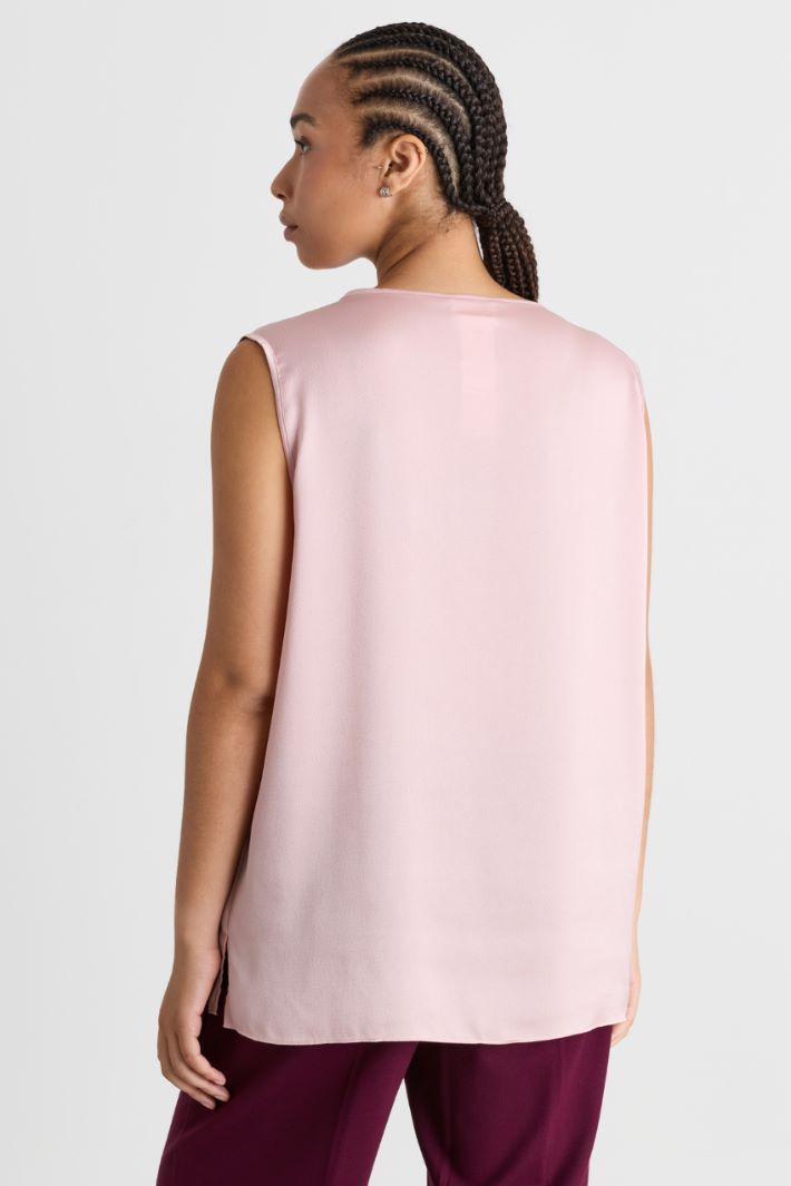Top in raso - ROSA - Intrend - 4