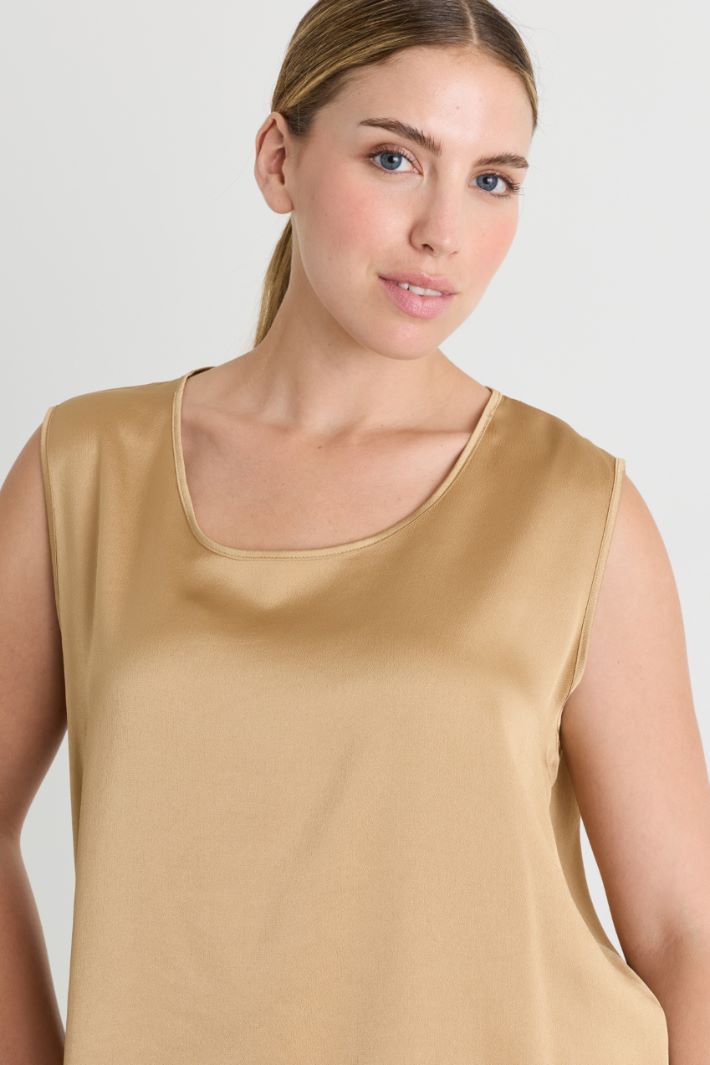 Top in raso - CAMMELLO - Intrend - 3