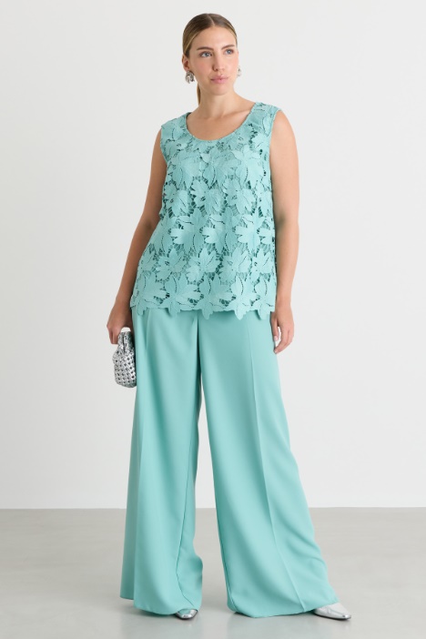 Top in pizzo macramè - Intrend
