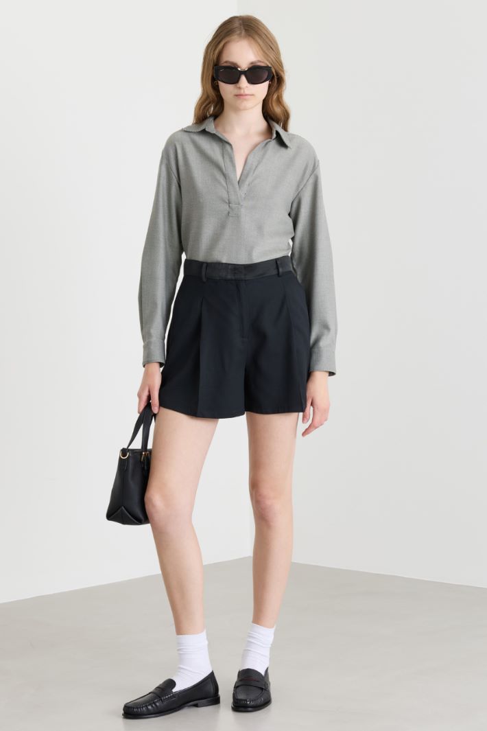 Camicia modello polo - VERDE - Intrend