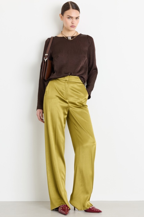 Top aus Crinkle-Twill - Intrend