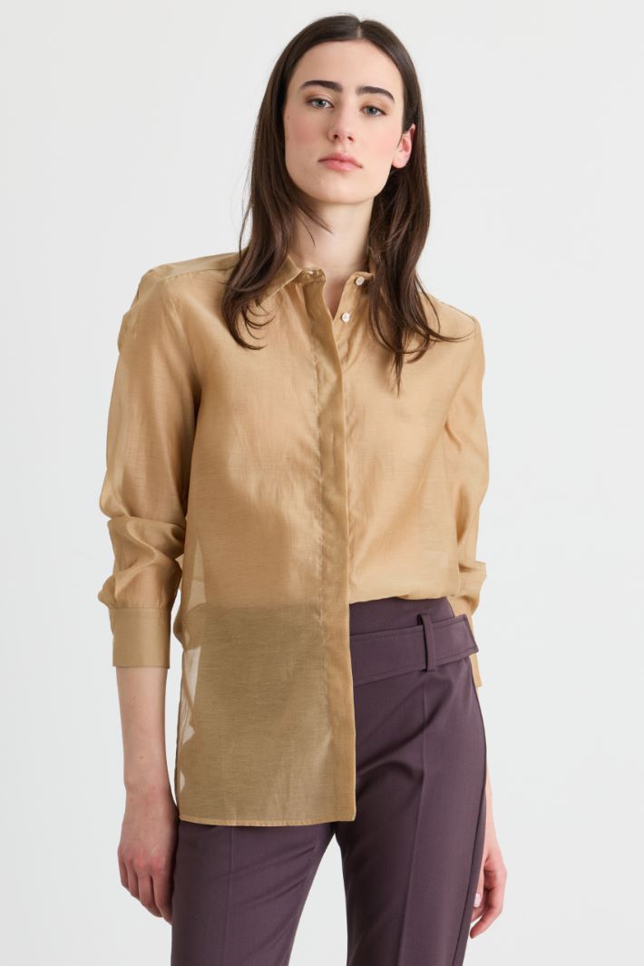 Camicia in voile - CAMMELLO - Intrend - 2