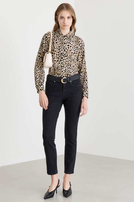 Camicia in crepe de chine - Intrend