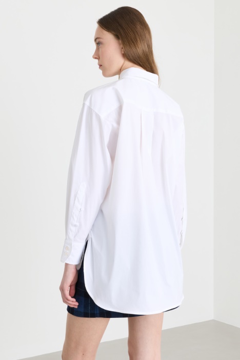 Camicia in popeline con cravatta