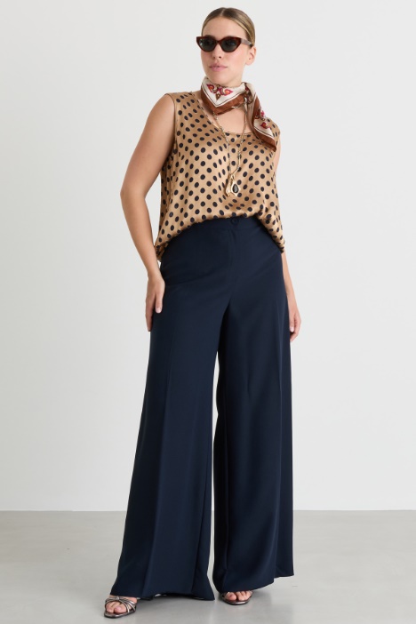 Top in raso a pois - Intrend