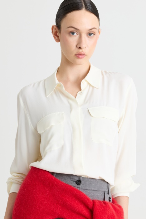 Patch Pocket Shirt - Intrend