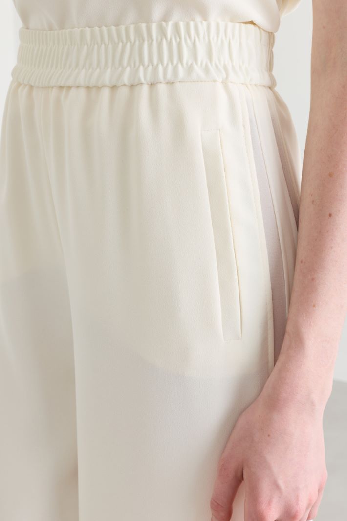 Matte Satinhose - WEISS - Intrend - 3