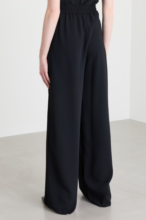 Pantalone in raso opaco