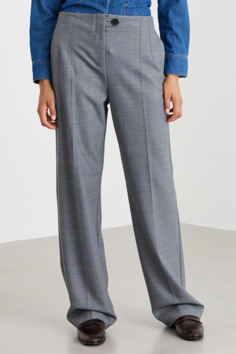 Pantalone in twill leggero