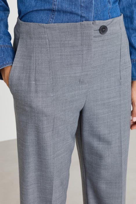 Pantalone in twill leggero