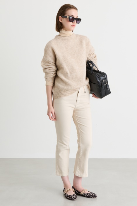 Pantalone flare cropped - Intrend