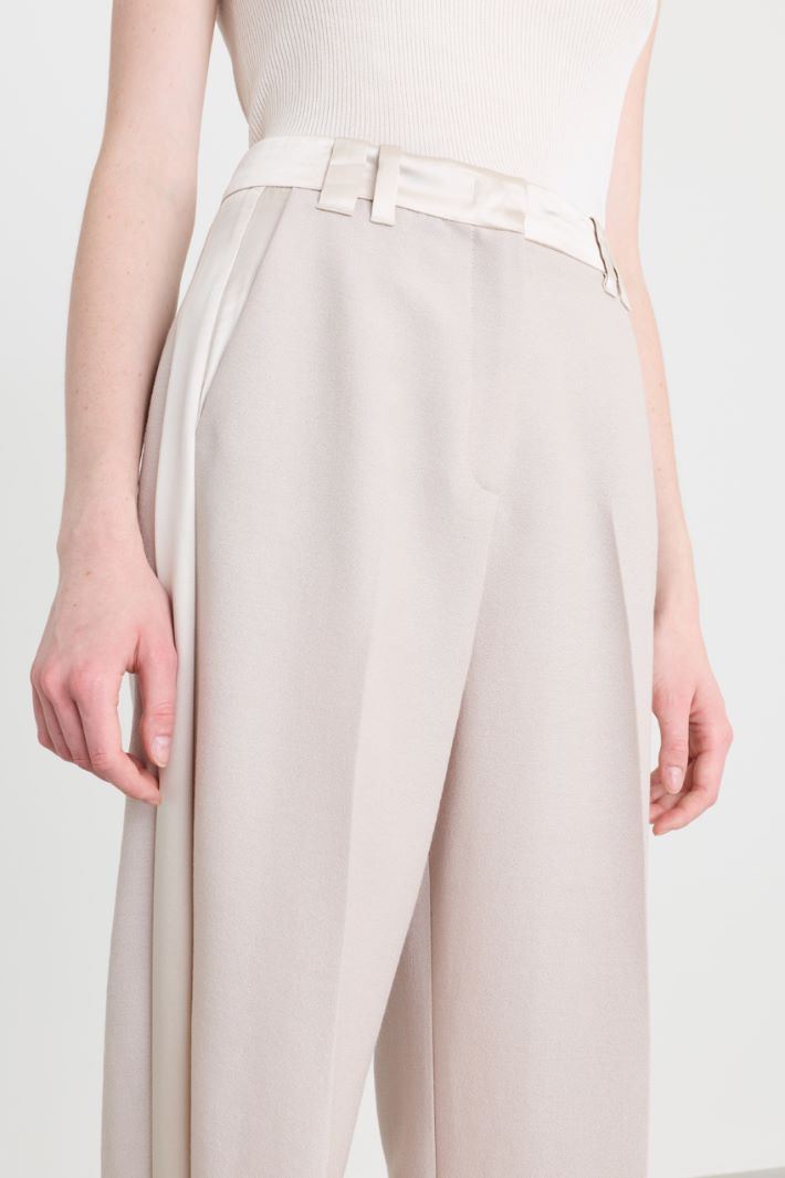 Sablé barrel trousers - BEIGE - Intrend - 3