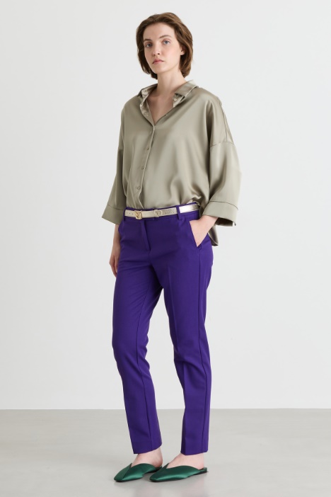 Stretch Chino Trousers - Intrend